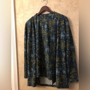 🆕 Denim & Co. Cardigan Two Piece #8153
